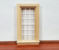 Dollhouse Window Classic Style with Acrylic 1:12 Scale Houseworks 5034 Miniatures