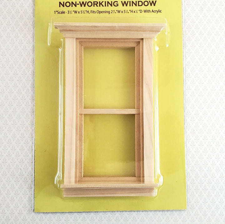 Dollhouse Window Traditional Non Working 1:12 Scale Houseworks 5051 Miniatures - Miniature Crush