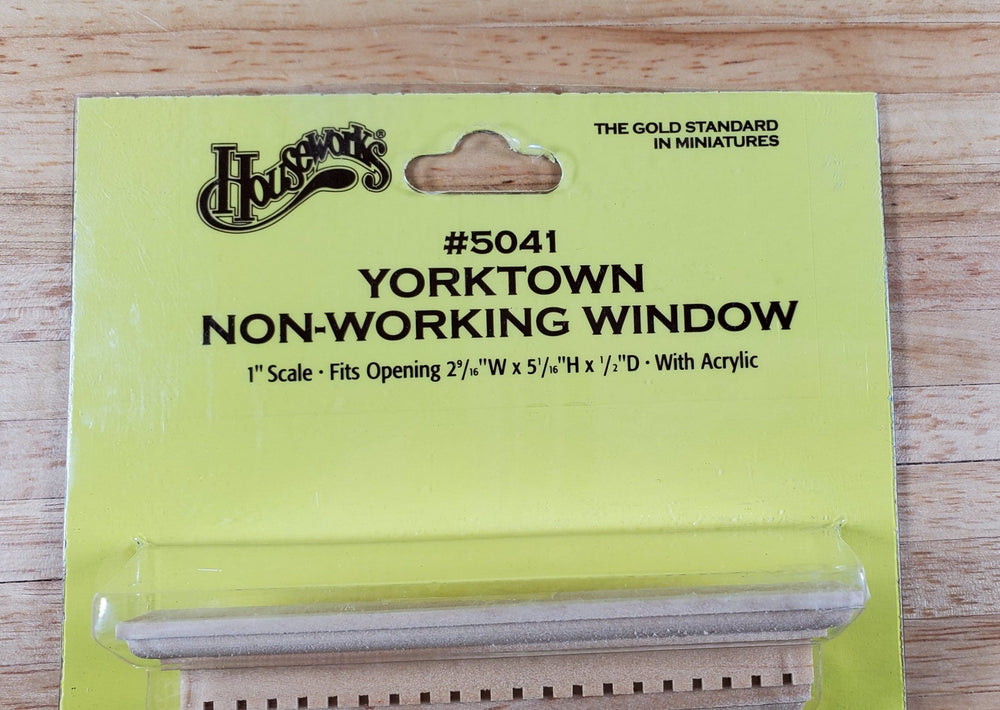 Dollhouse Window Yorktown Non-Working 1:12 Scale Miniature Houseworks #5041 - Miniature Crush