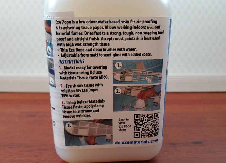 Eze Dope Deluxe Materials 250 ml Tissue Shrink Modeling Adhesive Tissue Shrink - Miniature Crush