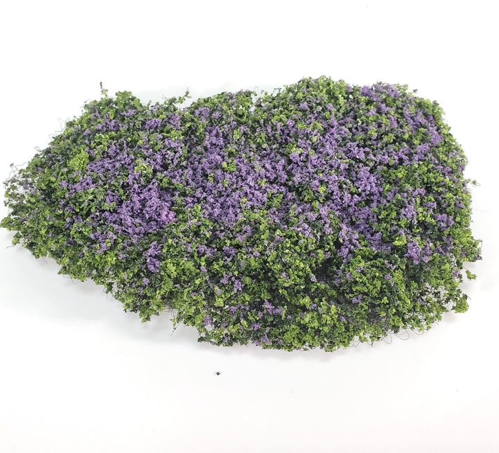 Flowering Shrub Mat Creeping Phlox Purple Model RR Dioramas Dollhouses Scenery - Miniature Crush