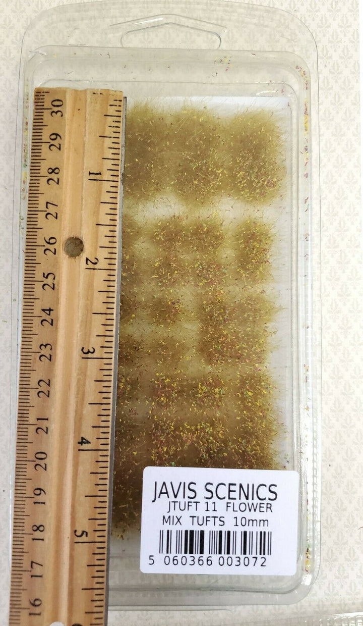 Javis Tufts Flower Mix Shrubs Plants Model RR Dioramas Dollhouses Grass Scenery - Miniature Crush