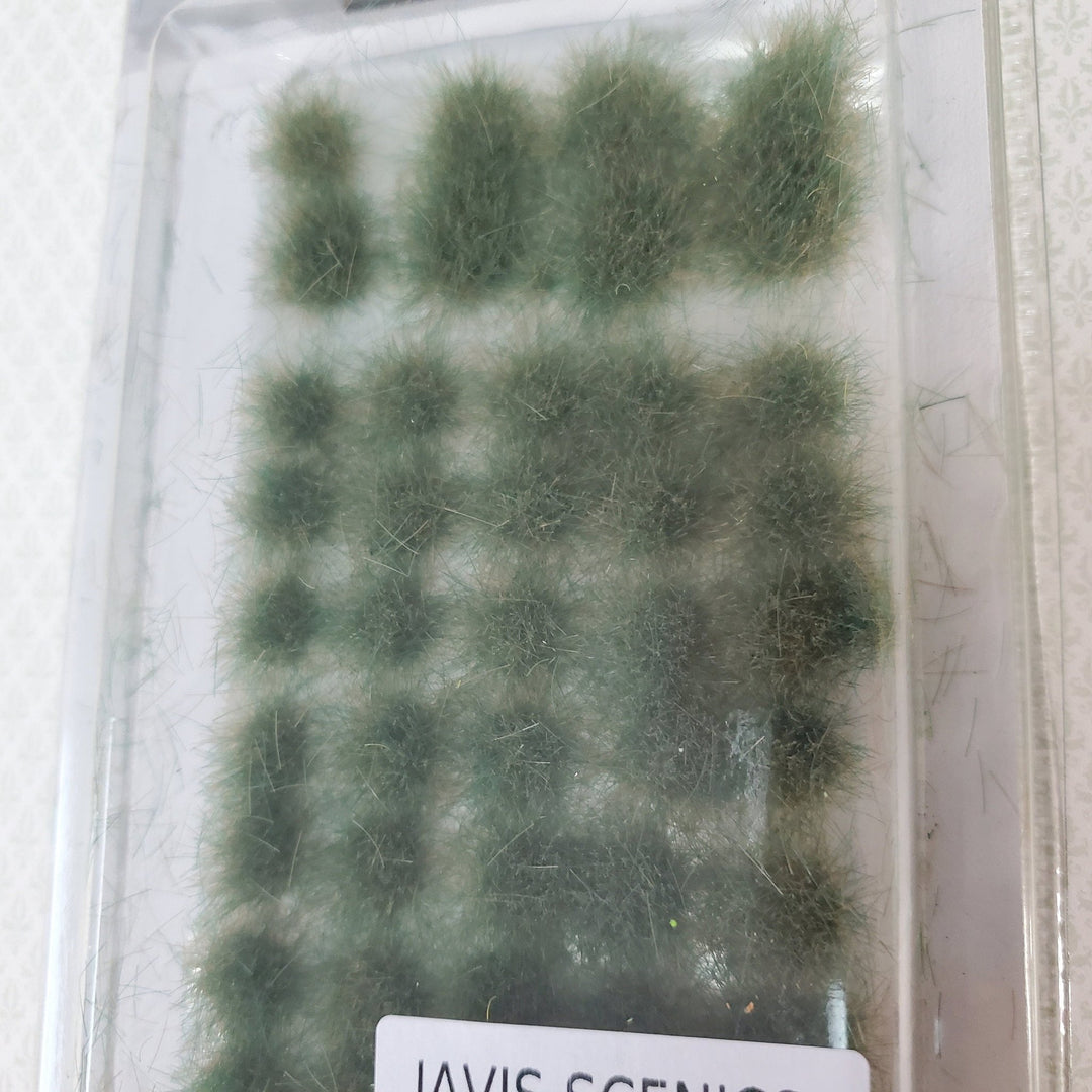 Javis Tufts Forest Mix Dark Green Shrubs Plants Model RR Dioramas Dollhouses Grass Scenery - Miniature Crush