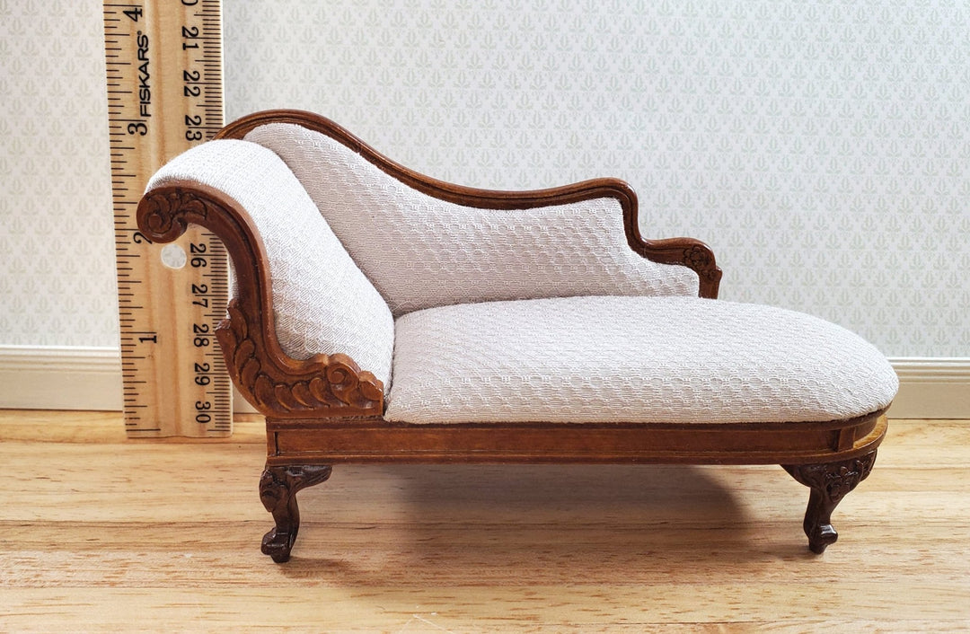 JBM Dollhouse Chase Lounge Sofa French Victorian1:12 Miniature Furniture Couch - Miniature Crush