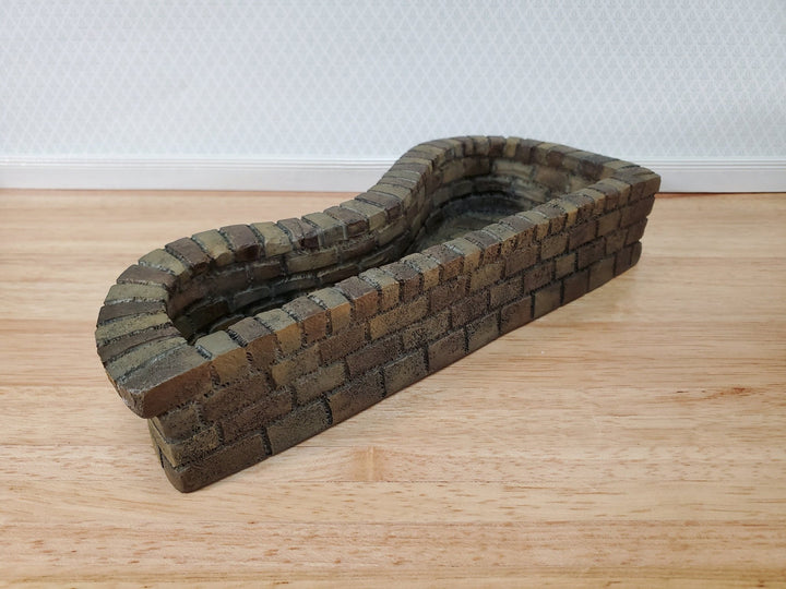 Large Miniature Garden Pond Empty Pool Resin 1:12 Scale Dollhouse Fairy Garden - Miniature Crush