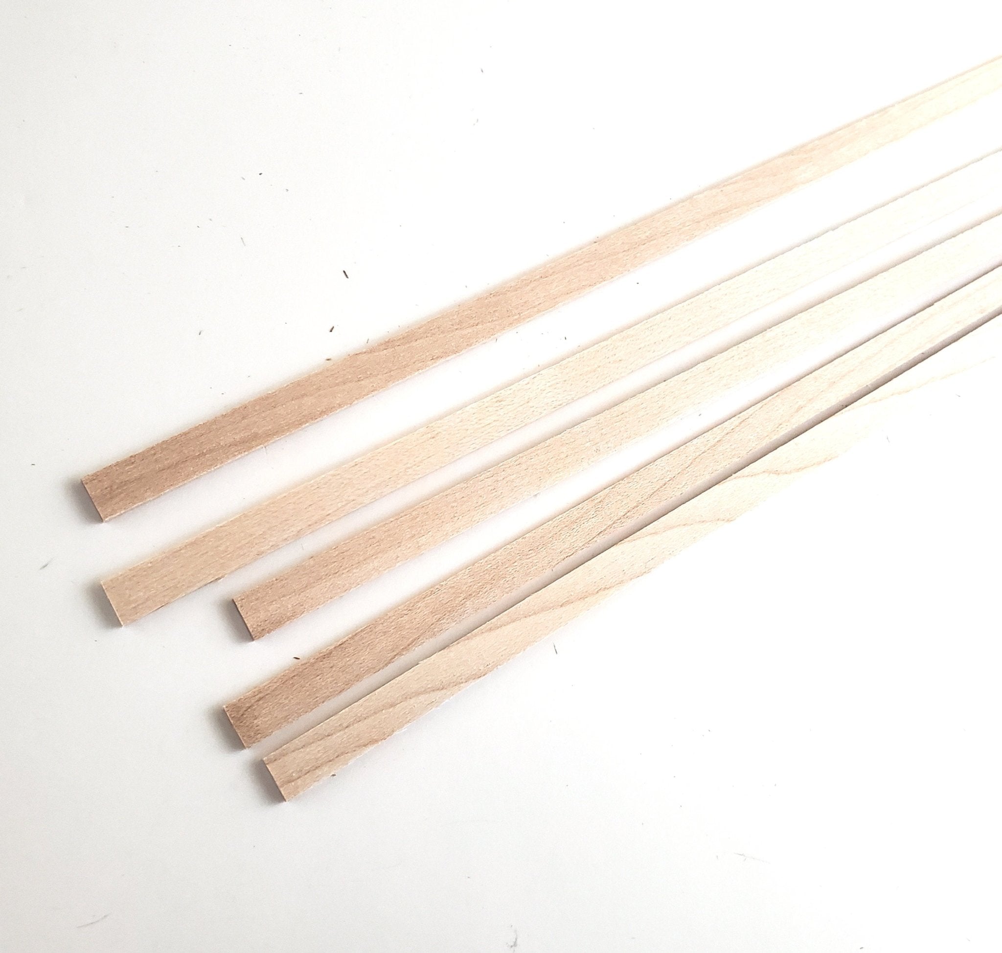 Mahogany Wood Strips 10 Pieces 1/16 X 1/4 X 6 Long Crafts Models Miniatures  