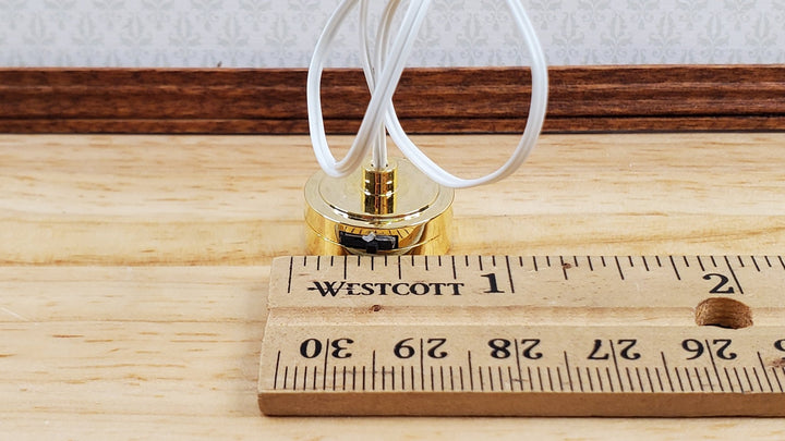 Miniature Battery Light Bulb on String Bright White Light Fairy Light Dollhouses - Miniature Crush