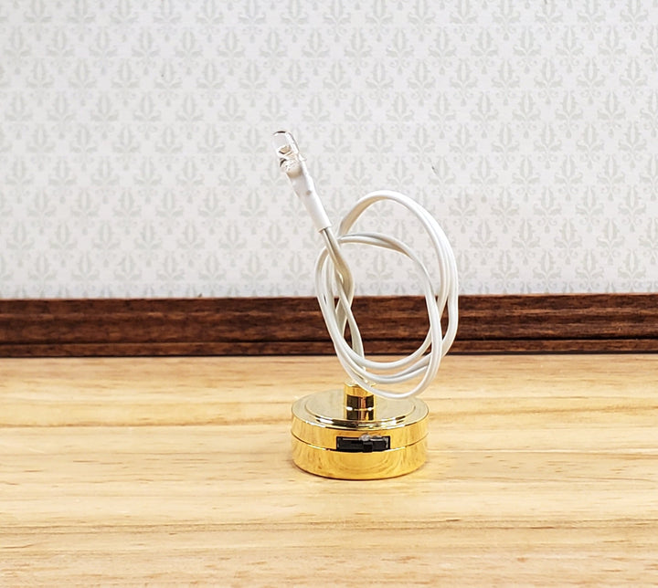 Miniature Battery Light Bulb on String Bright White Light Fairy Light Dollhouses - Miniature Crush