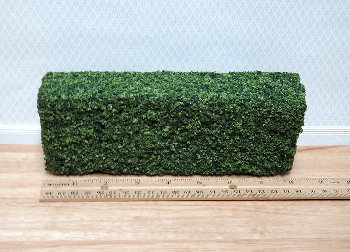Miniature Large Green Hedge Model RR Dioramas Dollhouses Scenery Prop - Miniature Crush