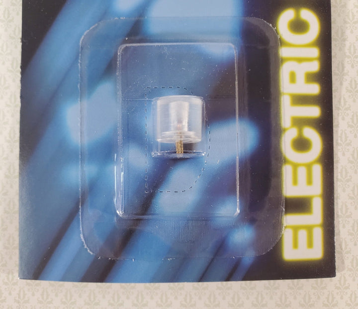 Miniature Pin-In Ceiling Light Large Extra Lighting Works with Tape Wire for Dollhouses - Miniature Crush