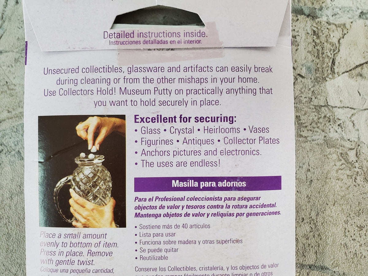 Museum Putty Reusable Craft Putty secure minis in place on ceilings or