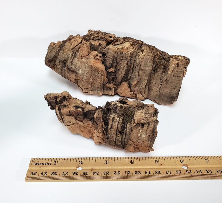 Natural Cork Bark 4 - 5 oz Package JAVIS Model RR Dioramas Scenery Terrariums - Miniature Crush