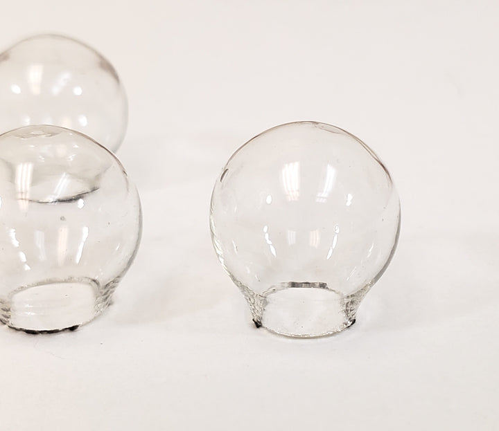 Dollhouse Glass Globe Shade Clear 1:12 Scale Miniature DIY Lamps Handley House MH693