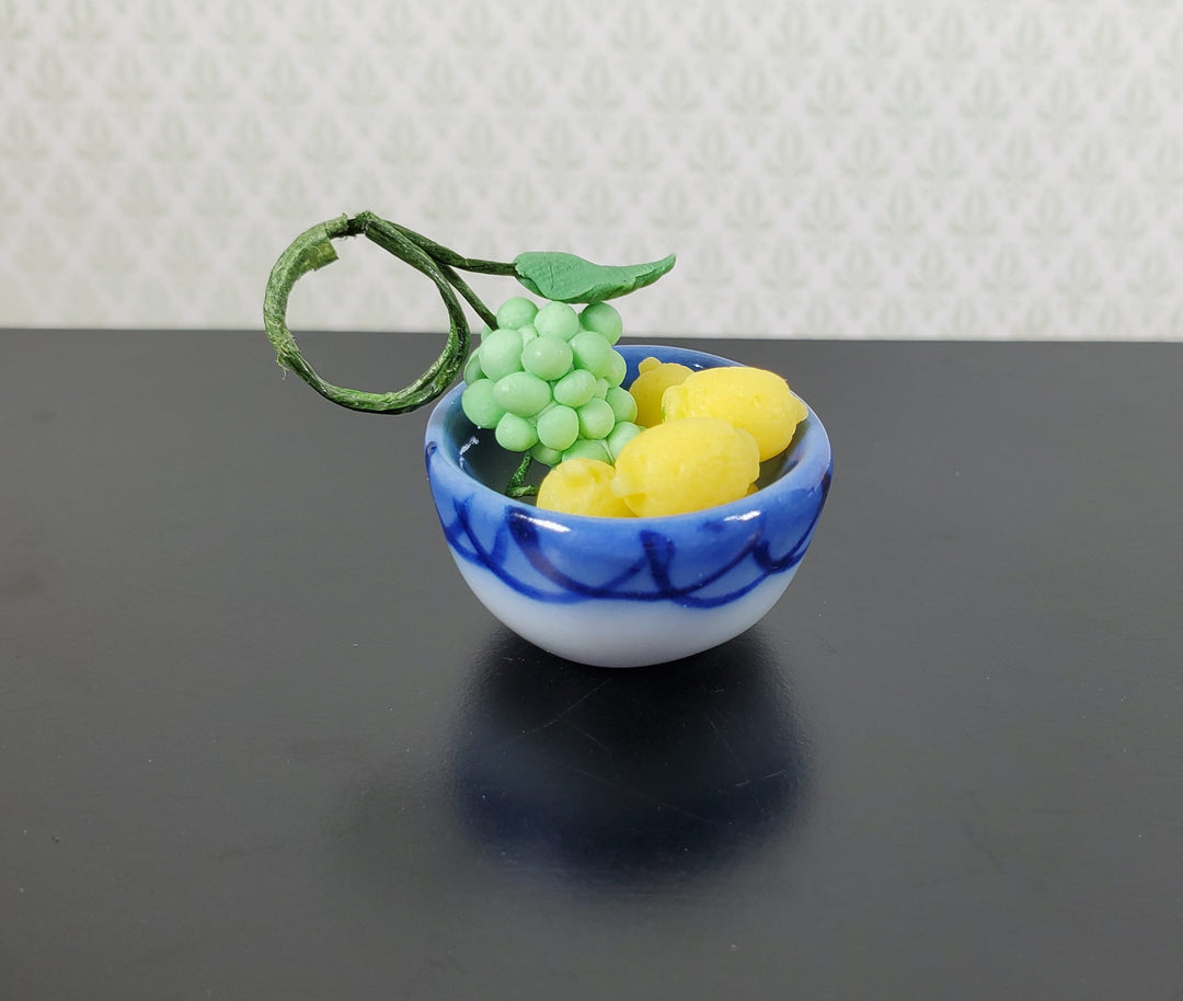 Dollhouse Lemons Yellow Set of 5 1:12 Scale Miniatures Kitchen Food