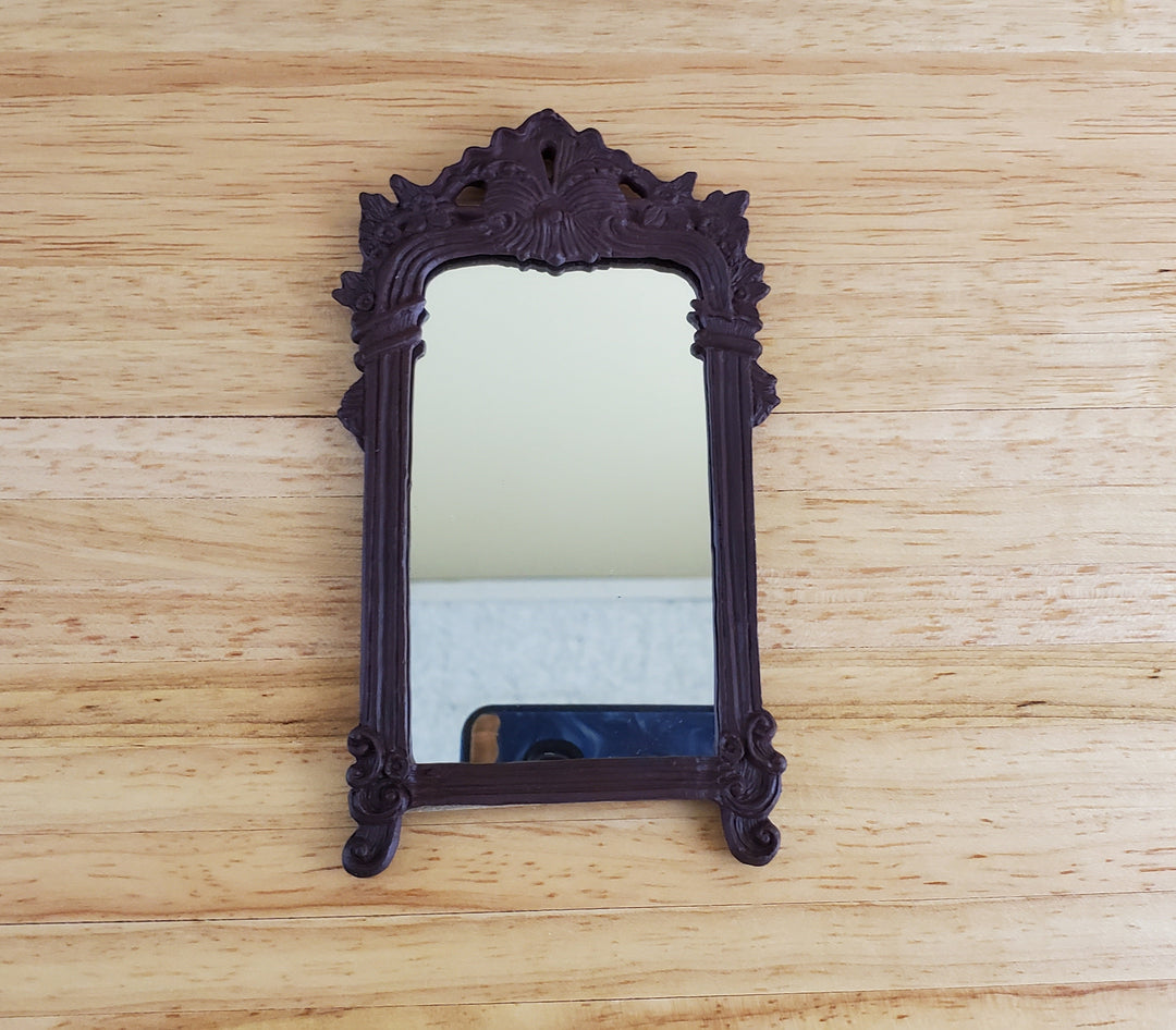 Dollhouse Large Mirror Baroque Style Fancy 1:12 Scale by Falcon Miniatures