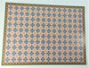 Dollhouse Victorian Tile Large Flooring Sheet Card Stock 1:12 Scale World Model