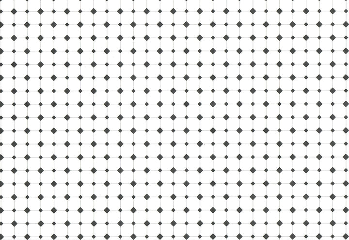 Dollhouse HALF SCALE Diamond Tile Paper Floor 3 Sheets 1:24 Miniature