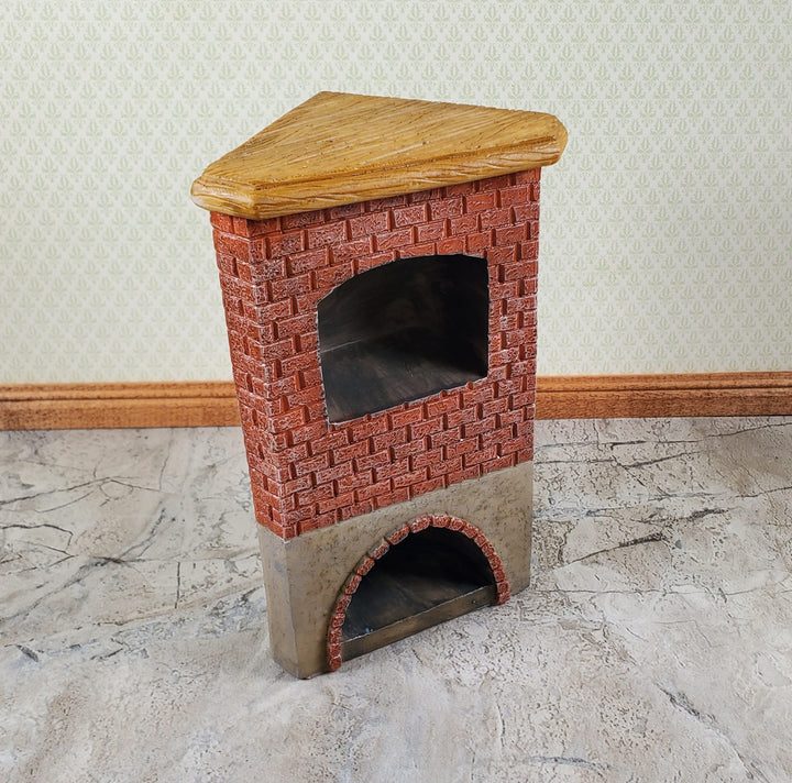 Dollhouse Small Brick Corner Oven by Reutter 1:12 Scale Miniature