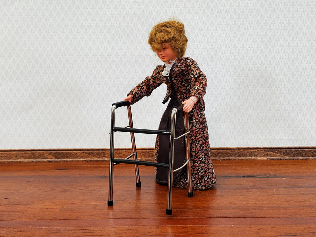 Dollhouse Walker Metal 1:12 Scale Miniature Hospital Doctors Settings