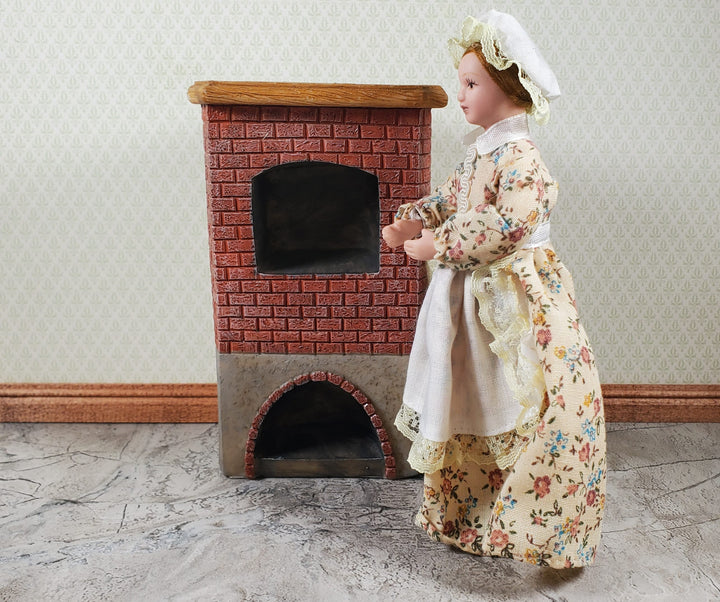 Dollhouse Small Brick Corner Oven by Reutter 1:12 Scale Miniature