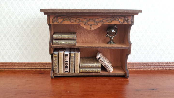Dollhouse Miniature Book Set x10 Epic Poems 1:12 Scale Books (blank inside)