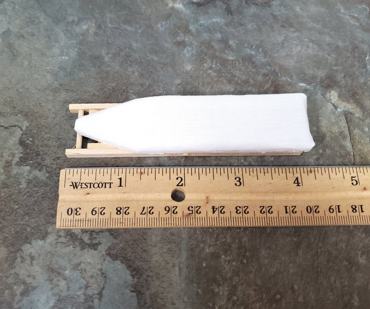 Dollhouse Ironing Board Folding with White Cover 1:12 Scale by Falcon A2230