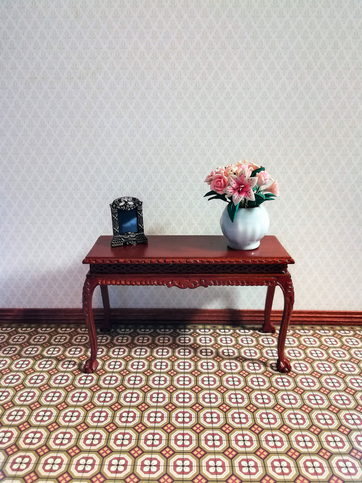 Dollhouse Fancy Photo Frame with Rhinestones Art Deco Style 1:12 Scale Miniature