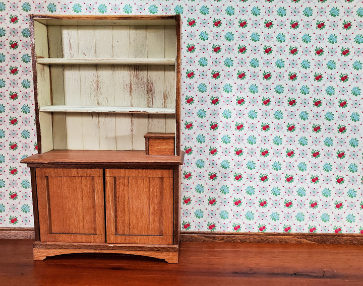 Dollhouse Wallpaper Kitchen "Apple Betty" Design Bradbury & Bradbury 1:12 Scale