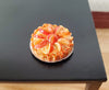 Dollhouse Peach Pie in Tin 1:12 Scale Miniature Kitchen Food Bakery