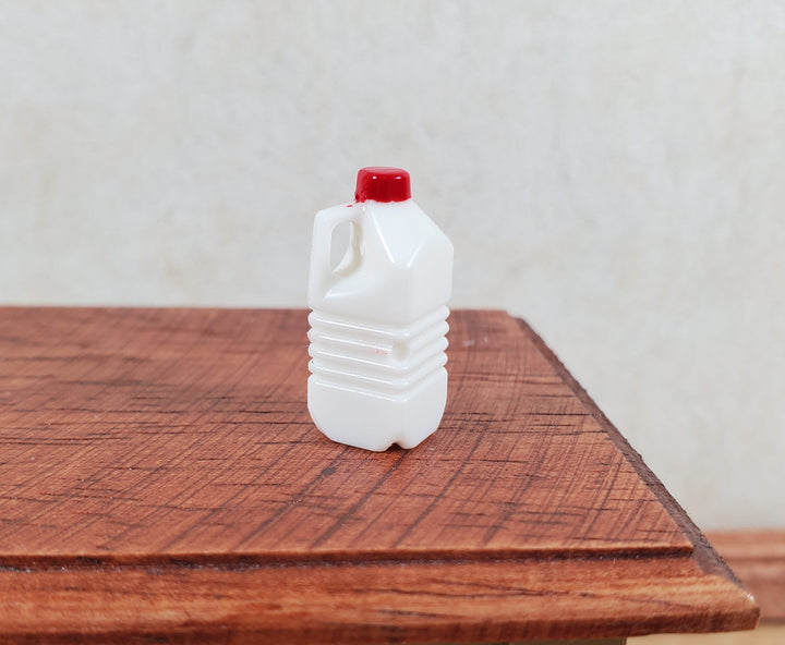 Dollhouse Half Gallon of White Milk 1:12 Scale Miniature Groceries Food Kitchen
