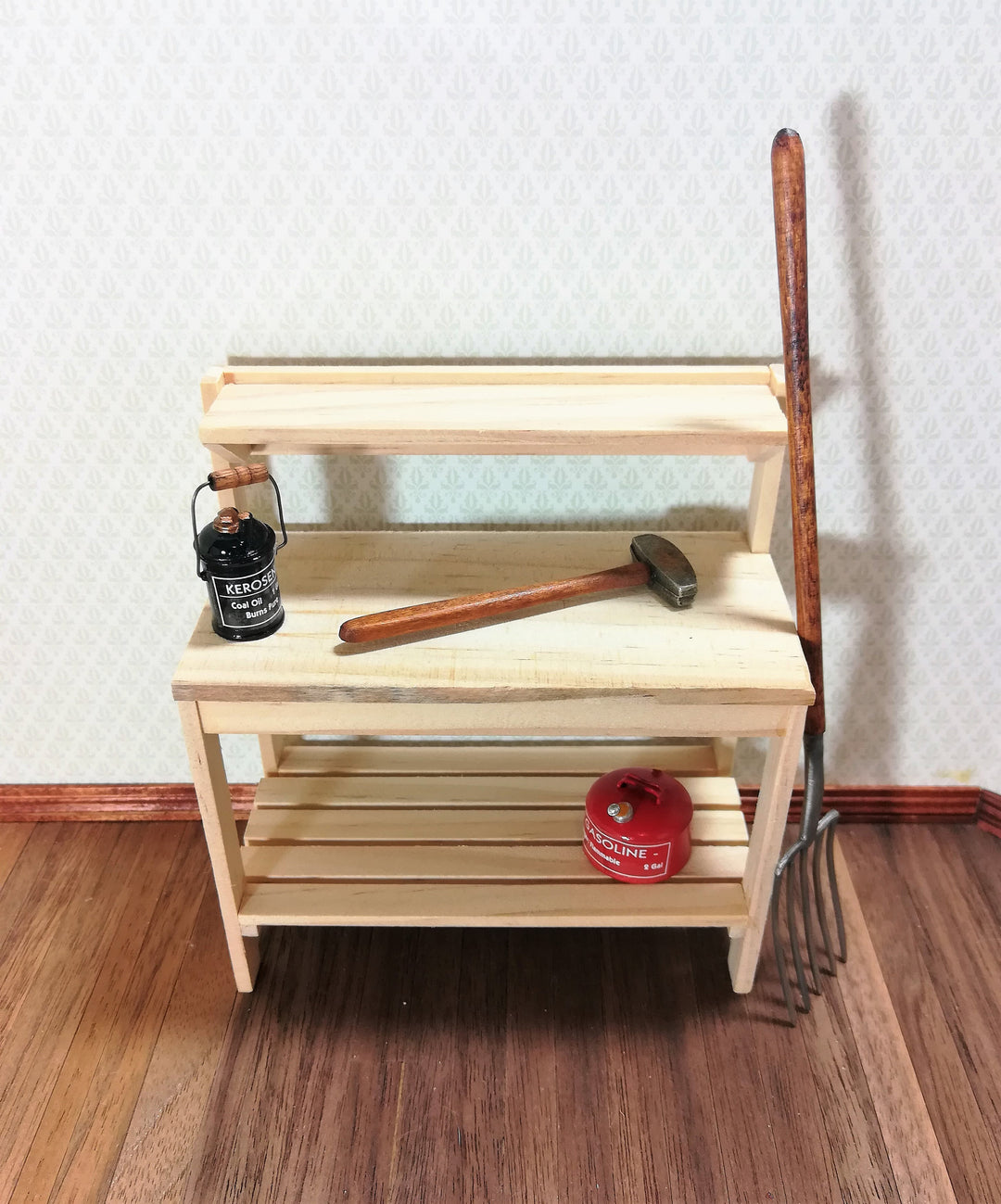 Dollhouse Miniature Sledgehammer Metal & Wood Sir Thomas Thumb 1:12 Scale Tool