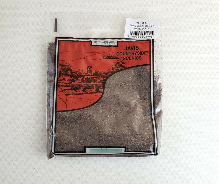 Javis Scatter Dark Earth Fine Ground Scatter JS31 Model RR Dioramas Scenery