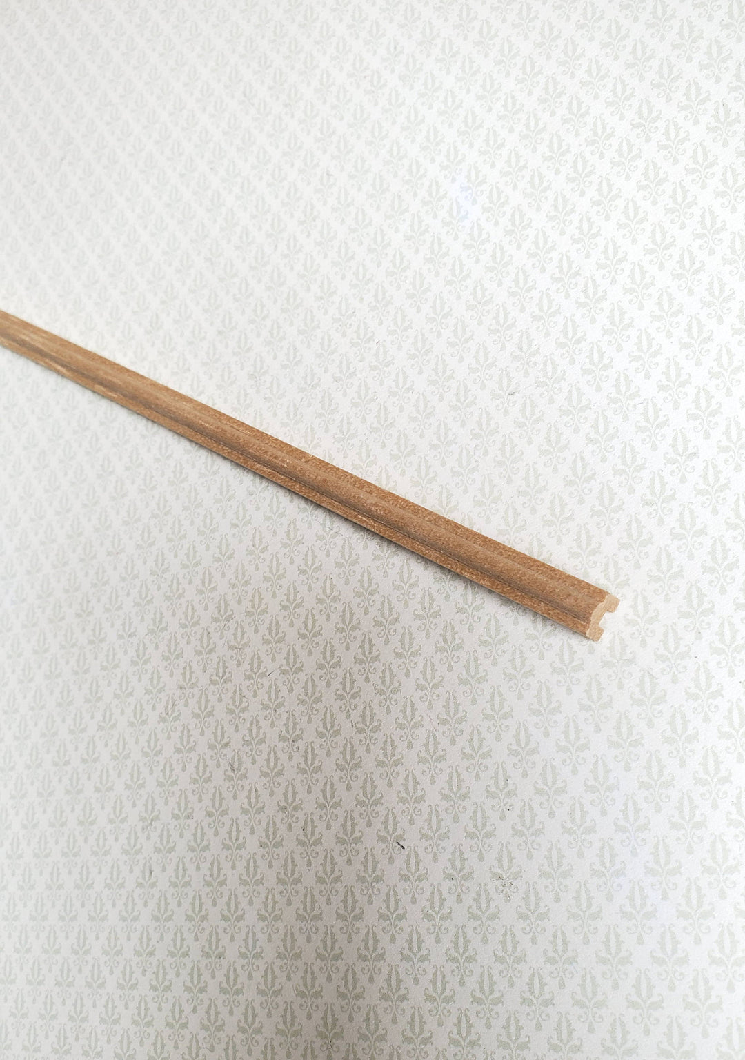 Dollhouse Handrail Banister for Stairs 1/4" w x 18" long 1:12 Scale HW7020