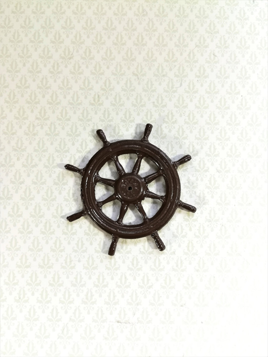 Dollhouse Miniature Wheel Ship or Boat Wall Decoration 1:12 Scale
