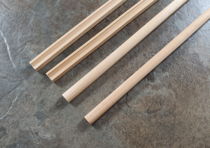 Dollhouse HALF SCALE Porch Railing 2 Sets Top & Bottom 1:24 Houseworks H7011