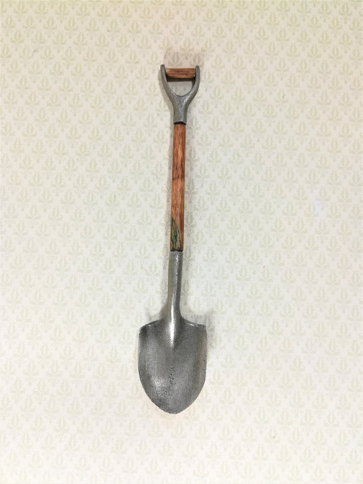 Dollhouse Miniature Long Shovel Sir Thomas Thumb 1:12 Scale Garden Tool