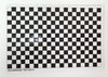 Dollhouse HALF SCALE Wall or Floor Tiles Embossed Black & White 1:24 Scale