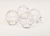 Dollhouse Glass Globe Shade Clear 1:12 Scale Miniature DIY Lamps Handley House MH693