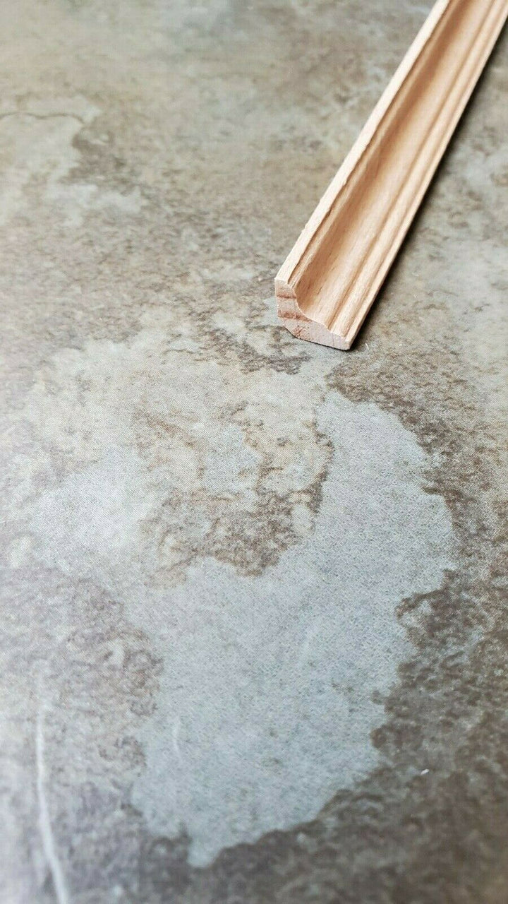 Dollhouse Miniatures Crown Molding Trim 5/16" wide x 18" long 1:12 Scale