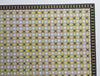 Dollhouse Victorian Faux Tile Flooring Diamond Pattern Green Gray 1:12