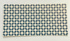 Dollhouse Miniature Tile Flooring Sheet Blue & Cream 1:12 Scale Break Off Pieces