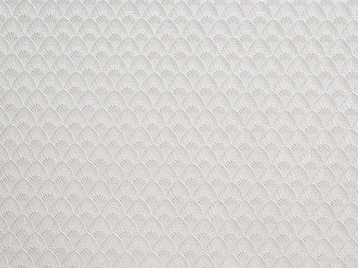 Dollhouse Textured Wallpaper Embossed 3 Pieces White/Beige Art Deco 1:12 Scale