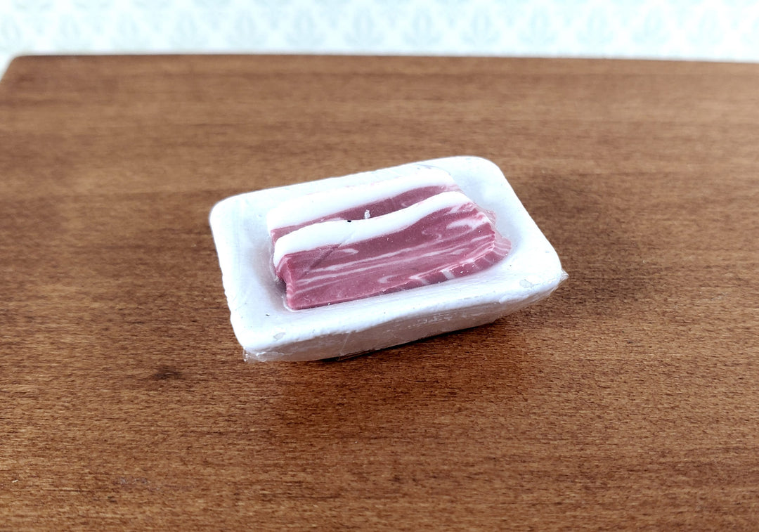 Dollhouse Sliced Meat Cuts Wrapped 1:12 Scale Miniature Food Kitchen