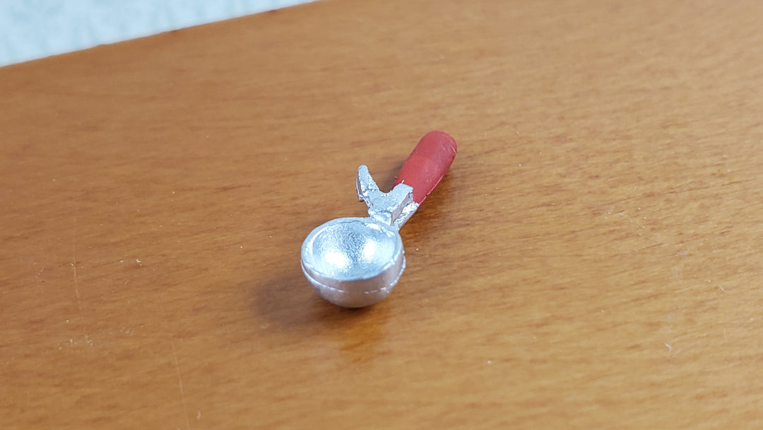 Dollhouse Ice Cream Scoop Metal 1:12 Scale Kitchen Accessory