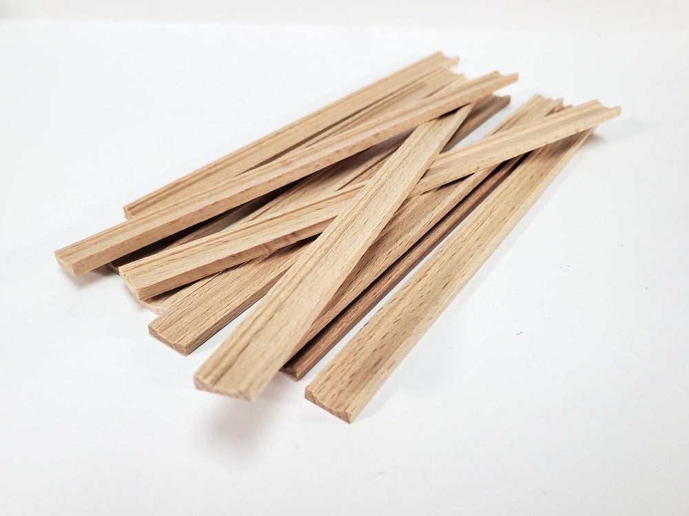 Dollhouse Window or Door Casing Trim Molding 12 Pcs 3/8" wide x 6" long CLA71381