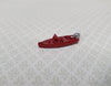 Dollhouse Tiny Speed Boat Toy Red 1:12 Scale Nursery Toys Painted Metal
