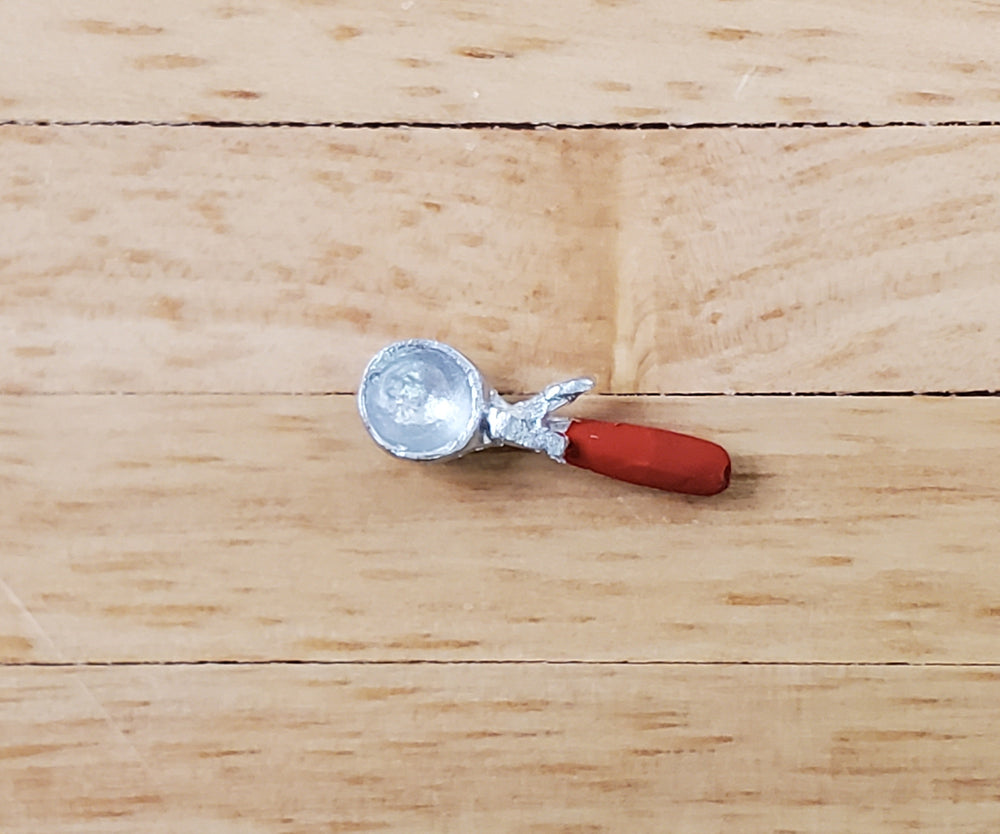 Dollhouse Ice Cream Scoop Metal 1:12 Scale Kitchen Accessory