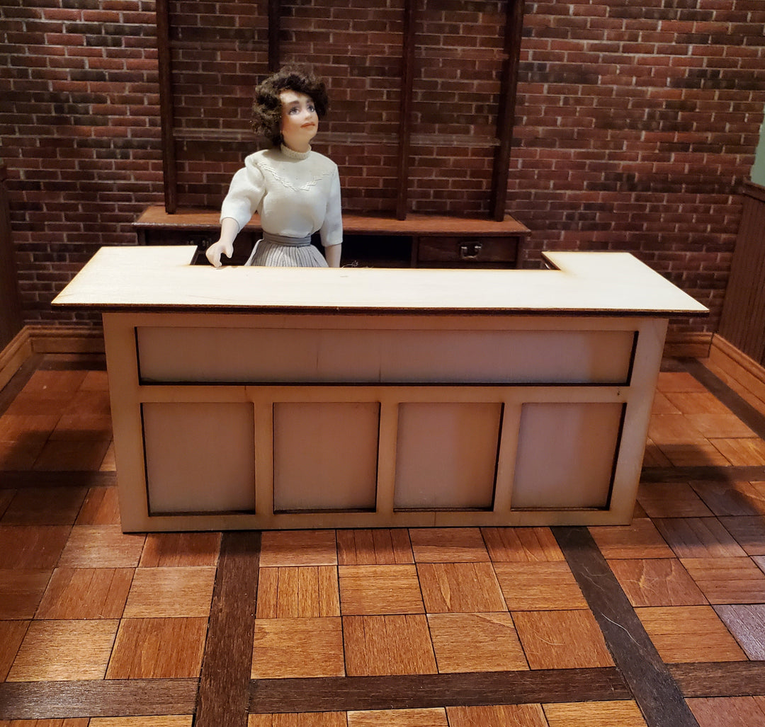 Dollhouse Pub Bar DIY KIT Wood Large Tudor or Irish 1:12 Scale Miniature