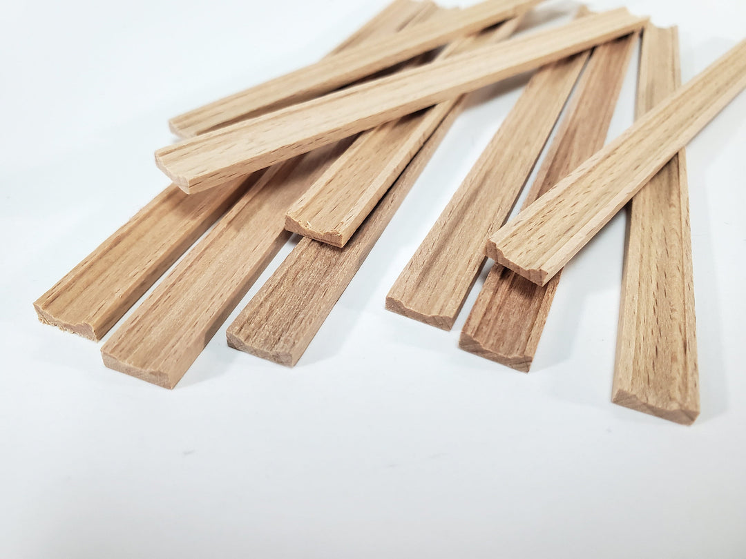 Dollhouse Window or Door Casing Trim Molding 12 Pcs 3/8" wide x 6" long CLA71381