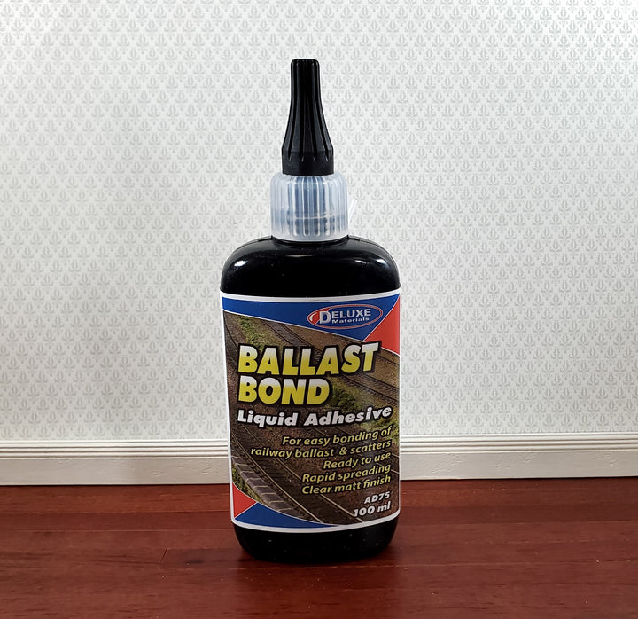 Ballast Bond Liquid Adhesive Deluxe Materials 100 ml Model Trains Railroads